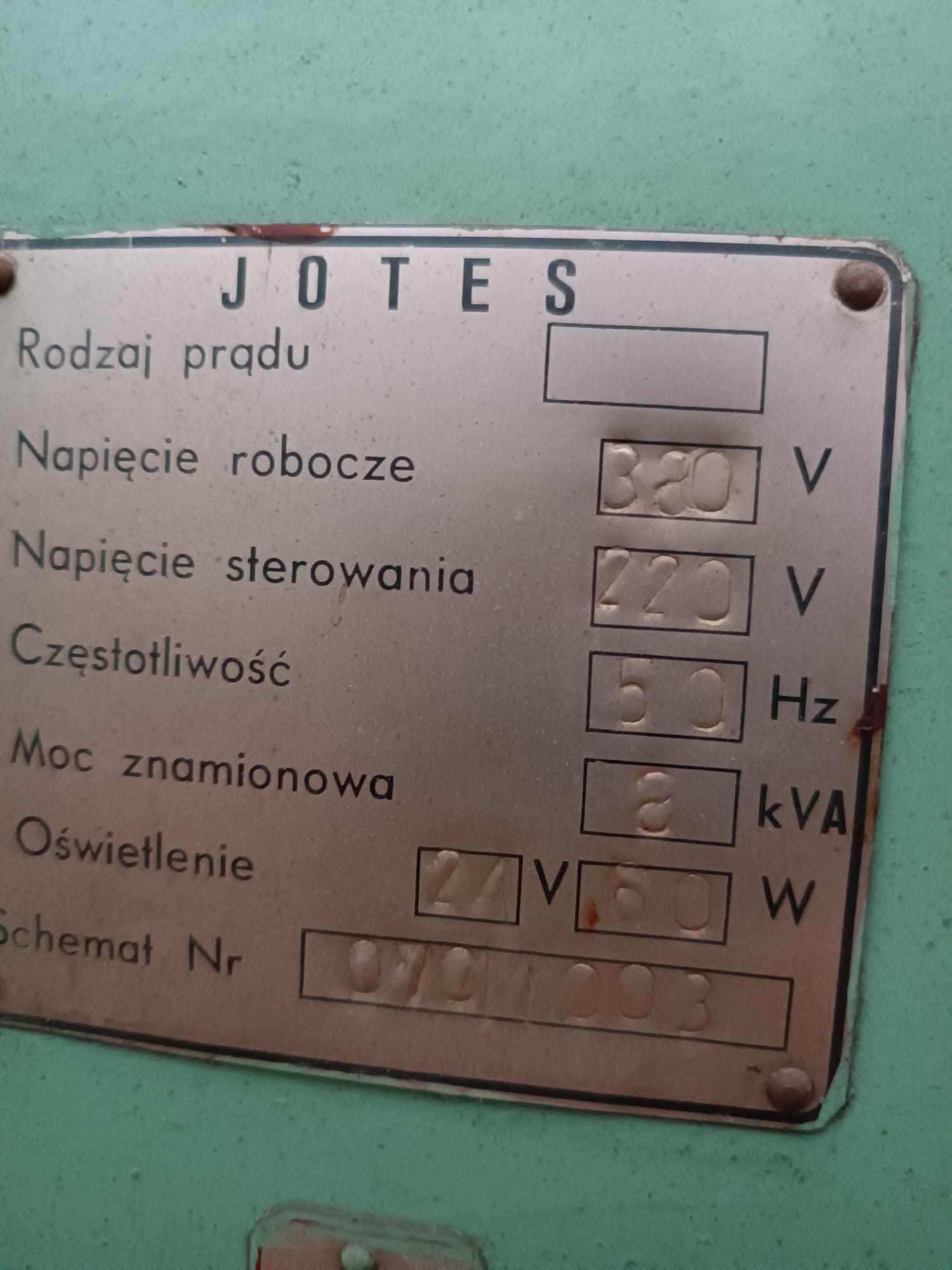 Szlifierka do płaszczyzn (magnesówka) JOTES SPC 20a