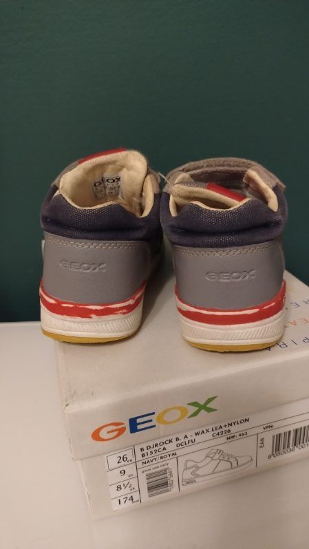 Buciki Geox 24 buty dla chłopca na rzepy