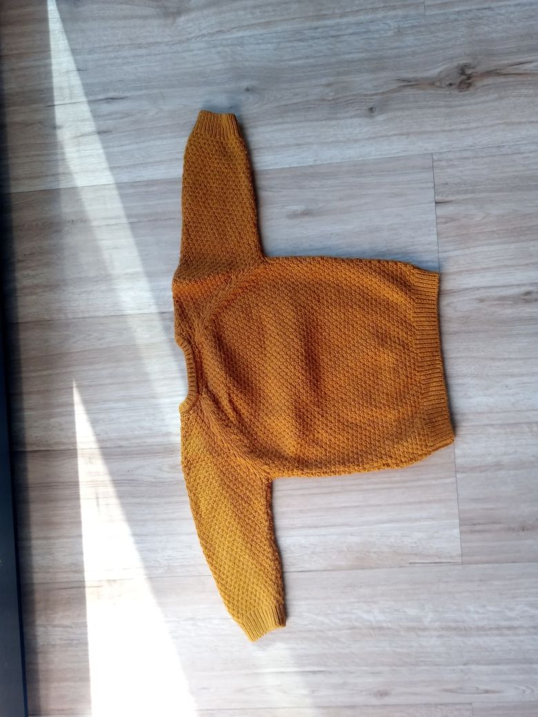 Sweter rudy TAO rozmiar 80