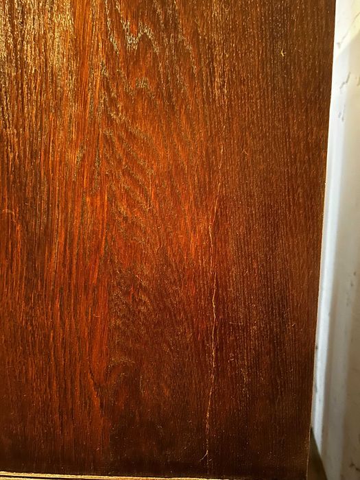 Stylowy kredens gdański dębowy – po renowacji, klasyk