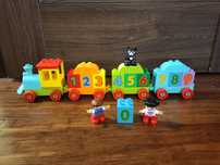 LEGO Duplo pociąg z cyferkami