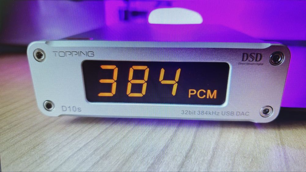 Dac Topping com chip ESS 9038 Mod. 10S