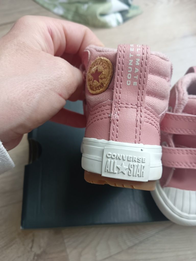 Buty,dziewczynka, Converse,rozm 18 idealne ,okazja , jesień