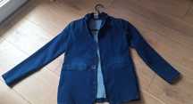 Marynarka jeans chłopiec 146
