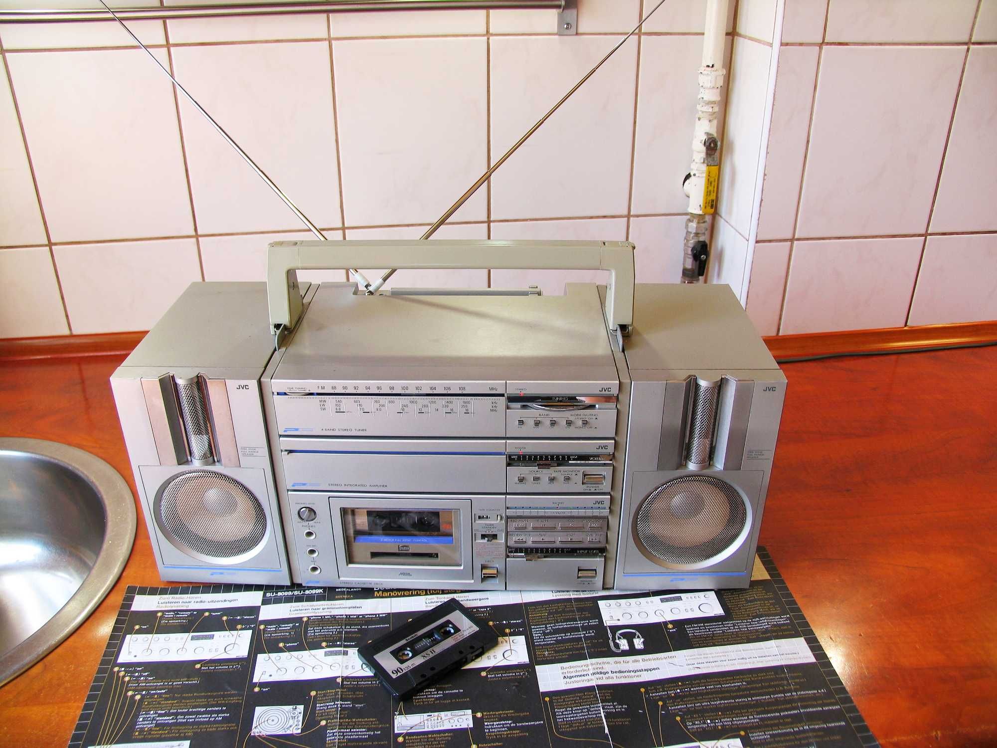 JVC PC-5JW / Boombox Vintage TOP 80's  '' Rarytas ''