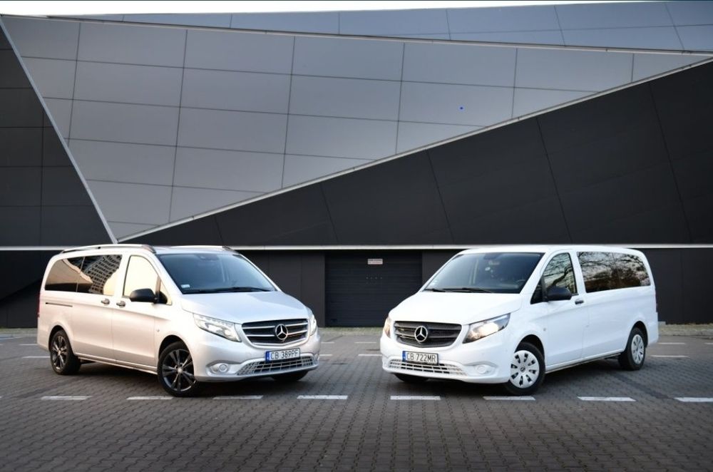 Przewóz osób wynajem busa transport osób Mercedes 8 9 miejsc