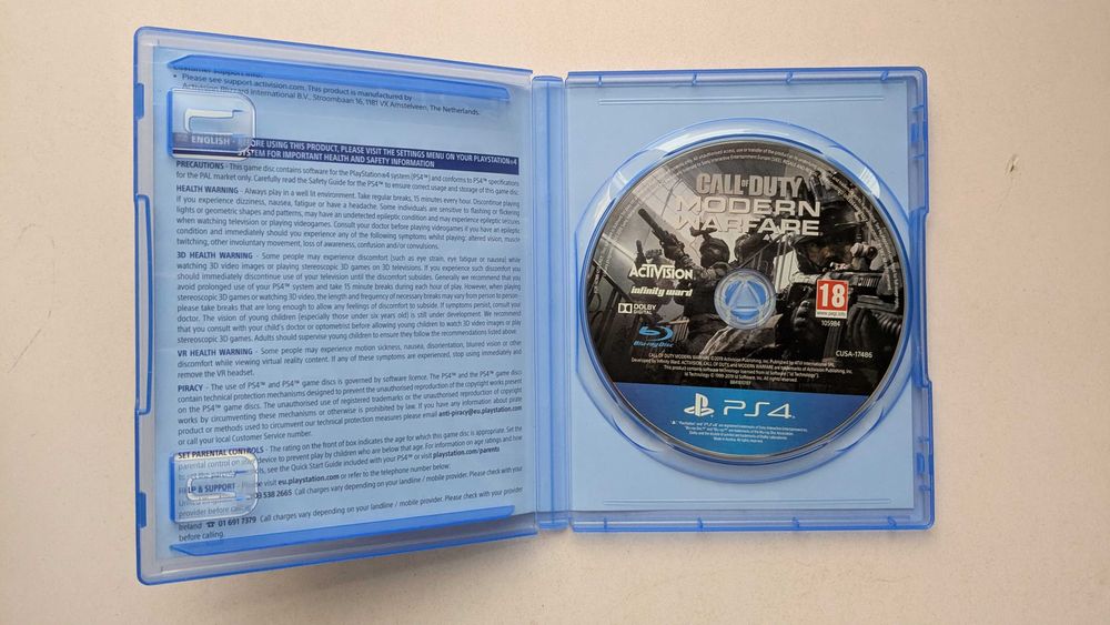 Call Of Duty Modern Warfare PS4