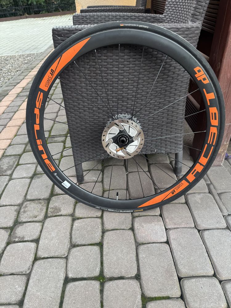 Koła sztyki karbon DT SWISS SPLINE RC38T