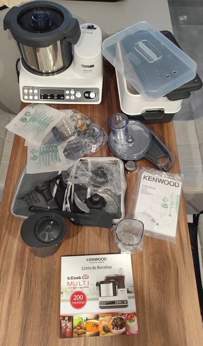 Kenwood Robot kCook Multi CCL401WH + Livro de Receitas