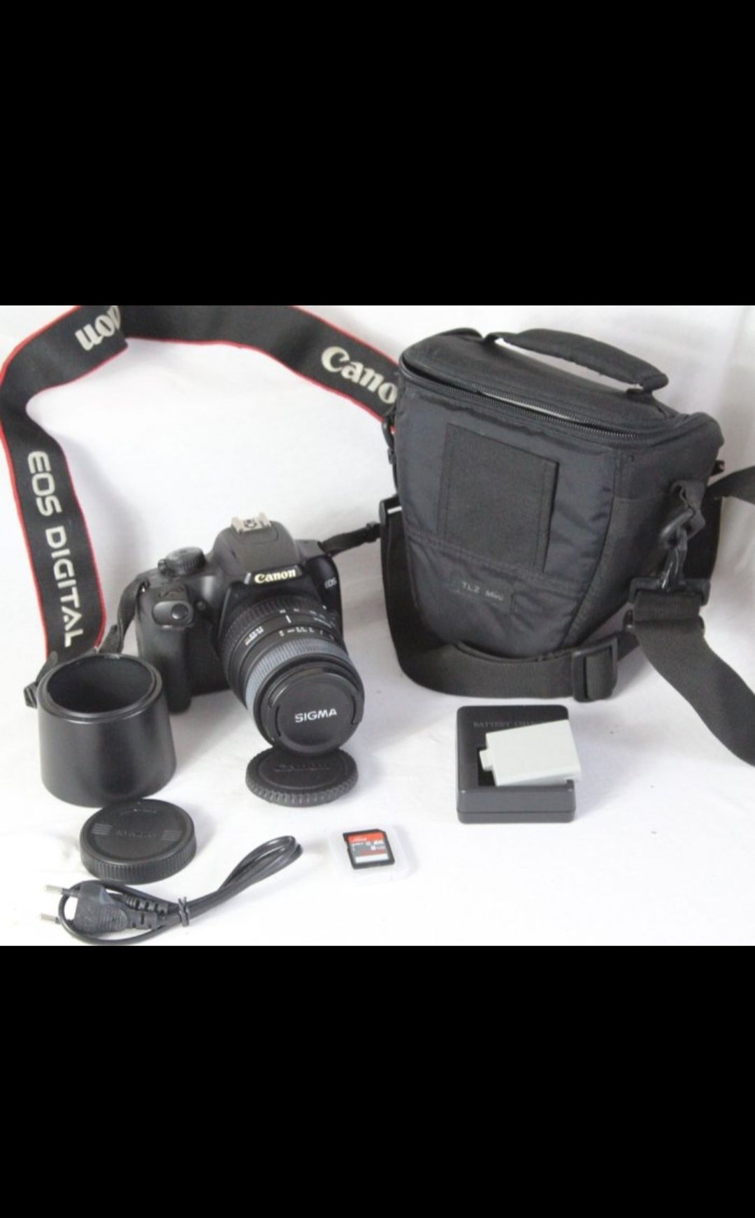 Canon Eos 1000D.