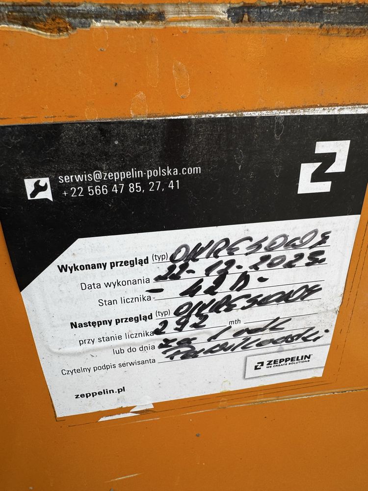 Wozek widlowy paleciak promag hi truck 50 plus z podestem