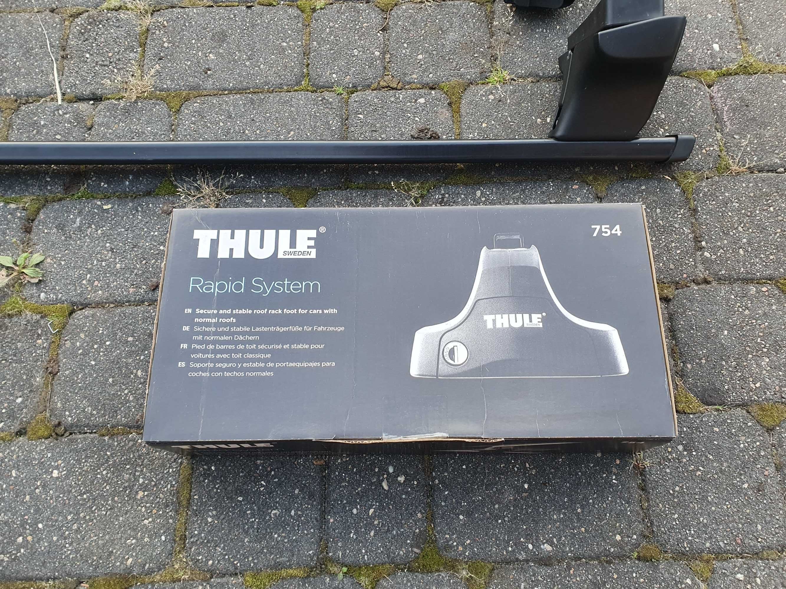 Bagażnik Thule 754 + belki, kit 1564, kit 1594