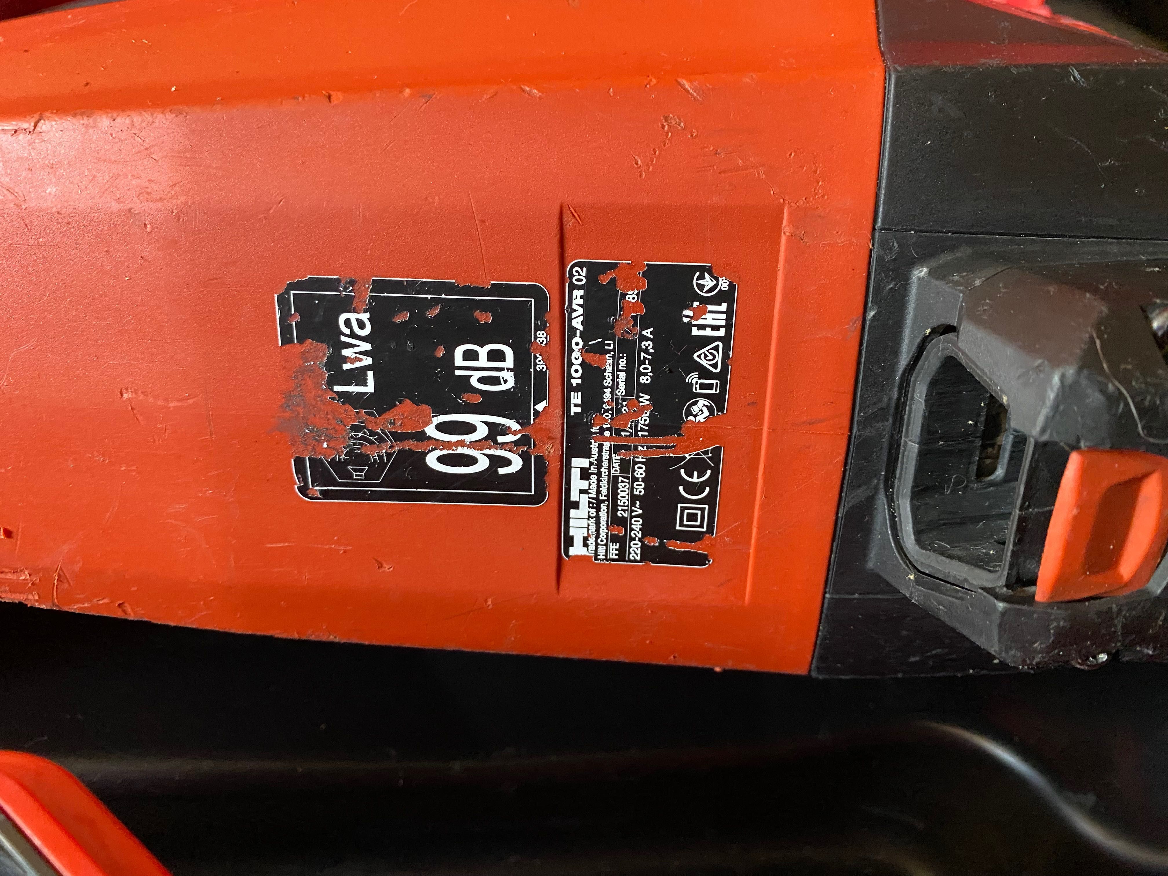 Hilti TE 1000-avr 2022р отбойник