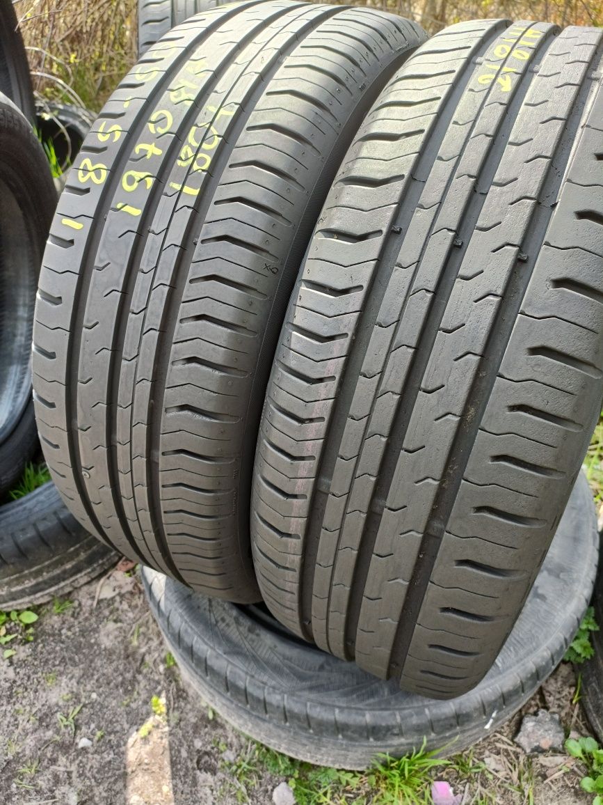 185/50R16 Continental ContiEcoContact 5 z 2019r 7mm jak nowe