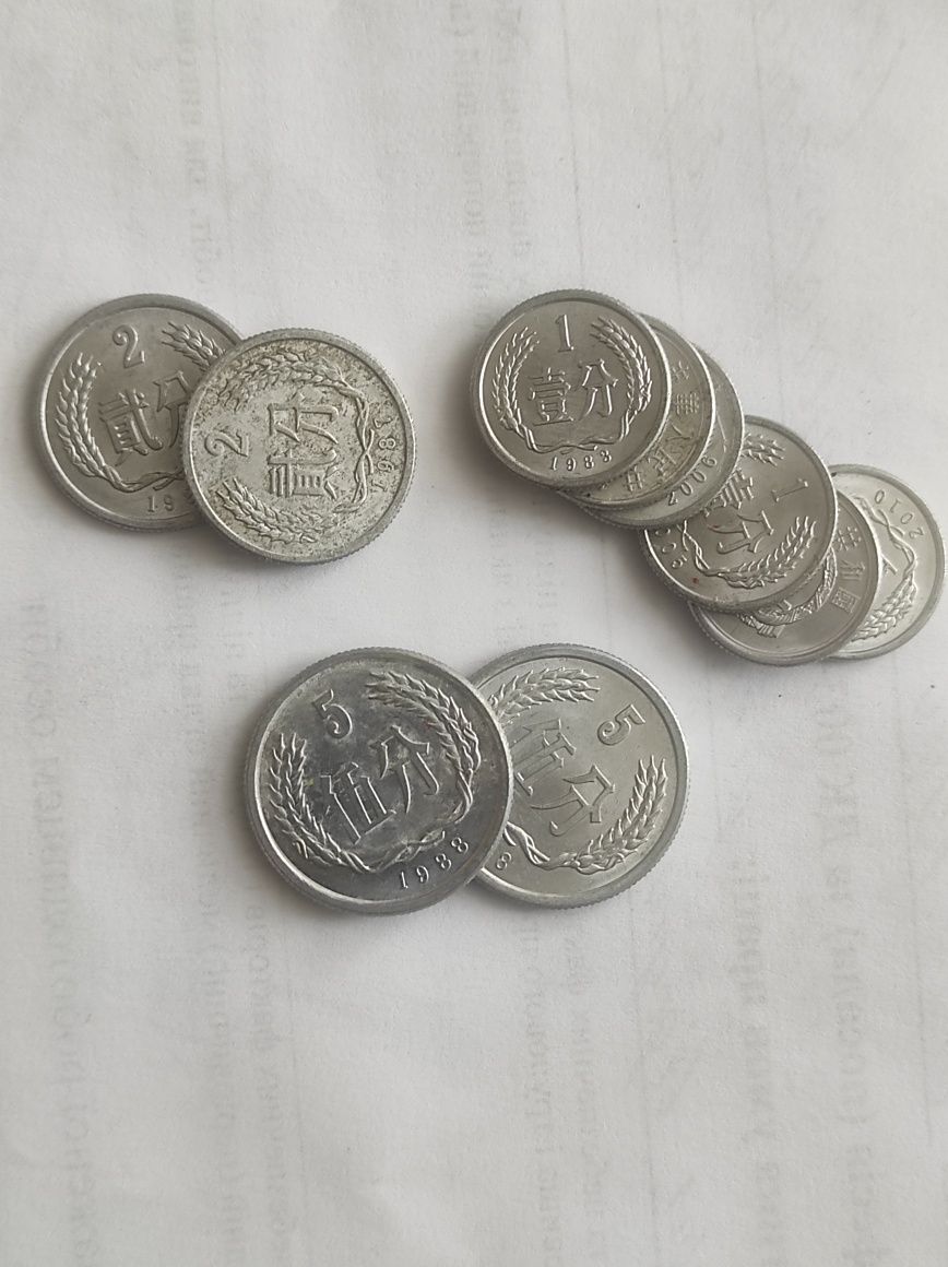 Продаж монет Китаю