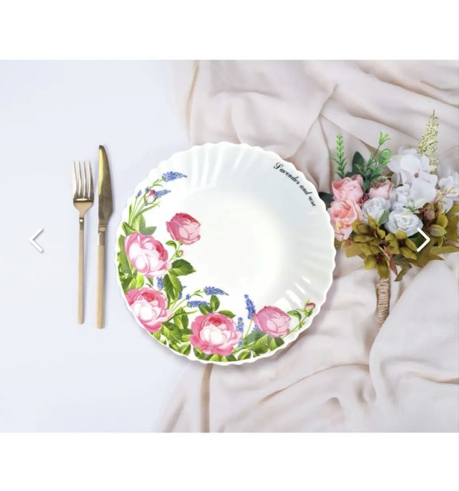 Тарілка закусочна -19 см