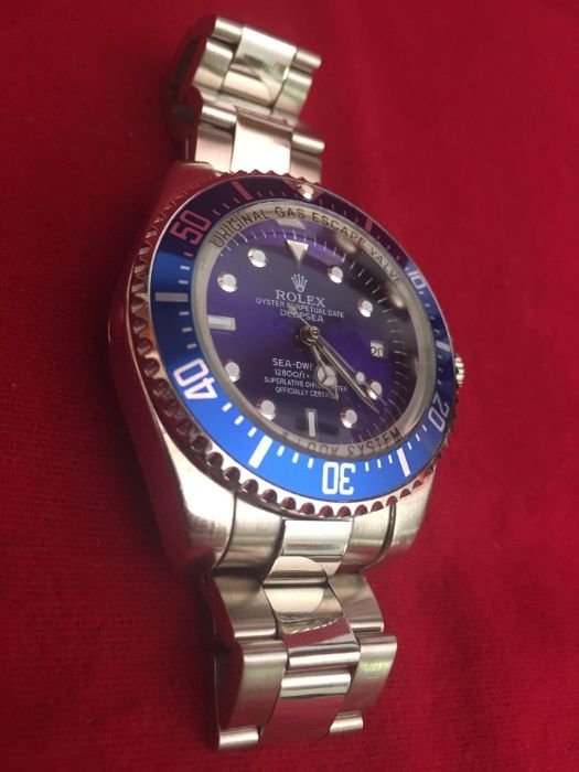 Relógio Rolex Azul