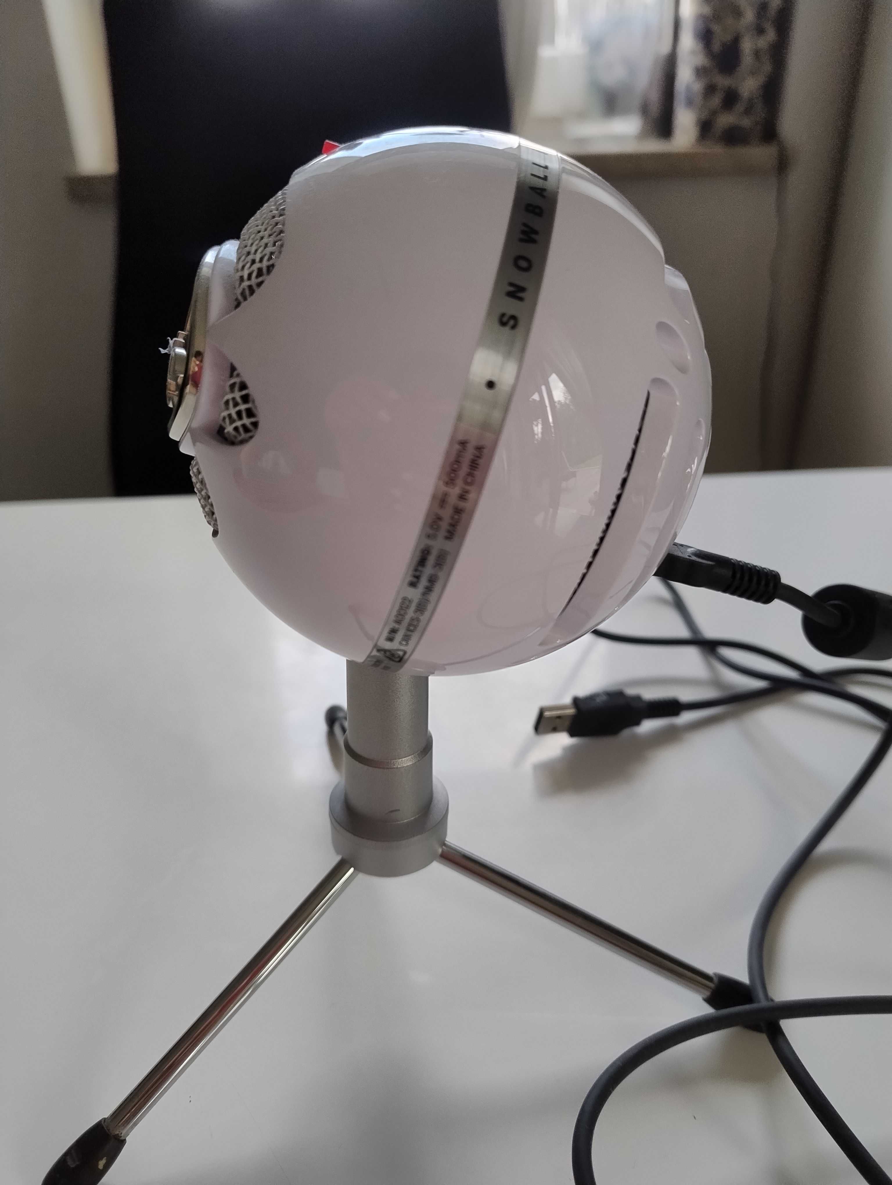 Mikrofon pojemnosciowy blue snowball z kablem