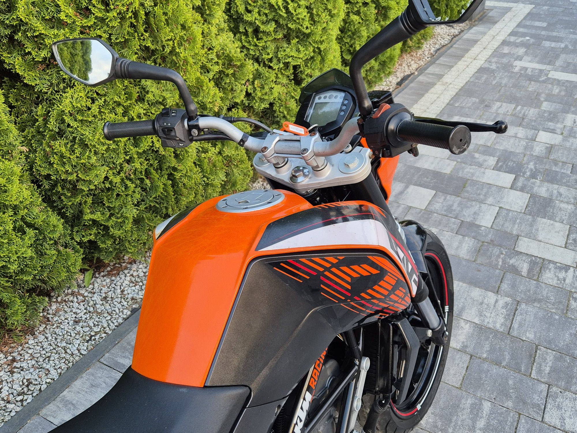 Ktm Duke 125 Wydech kat B a1