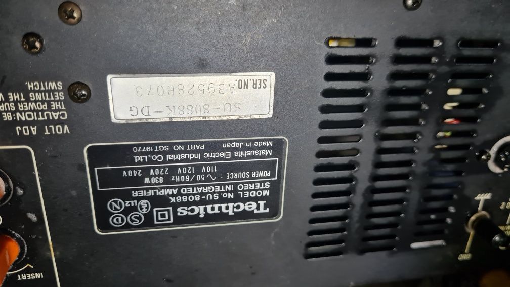Wzmacniacz Technics SU-8088K