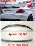 Aileron BMW E82 E88 preto piano (2005 a 2011)