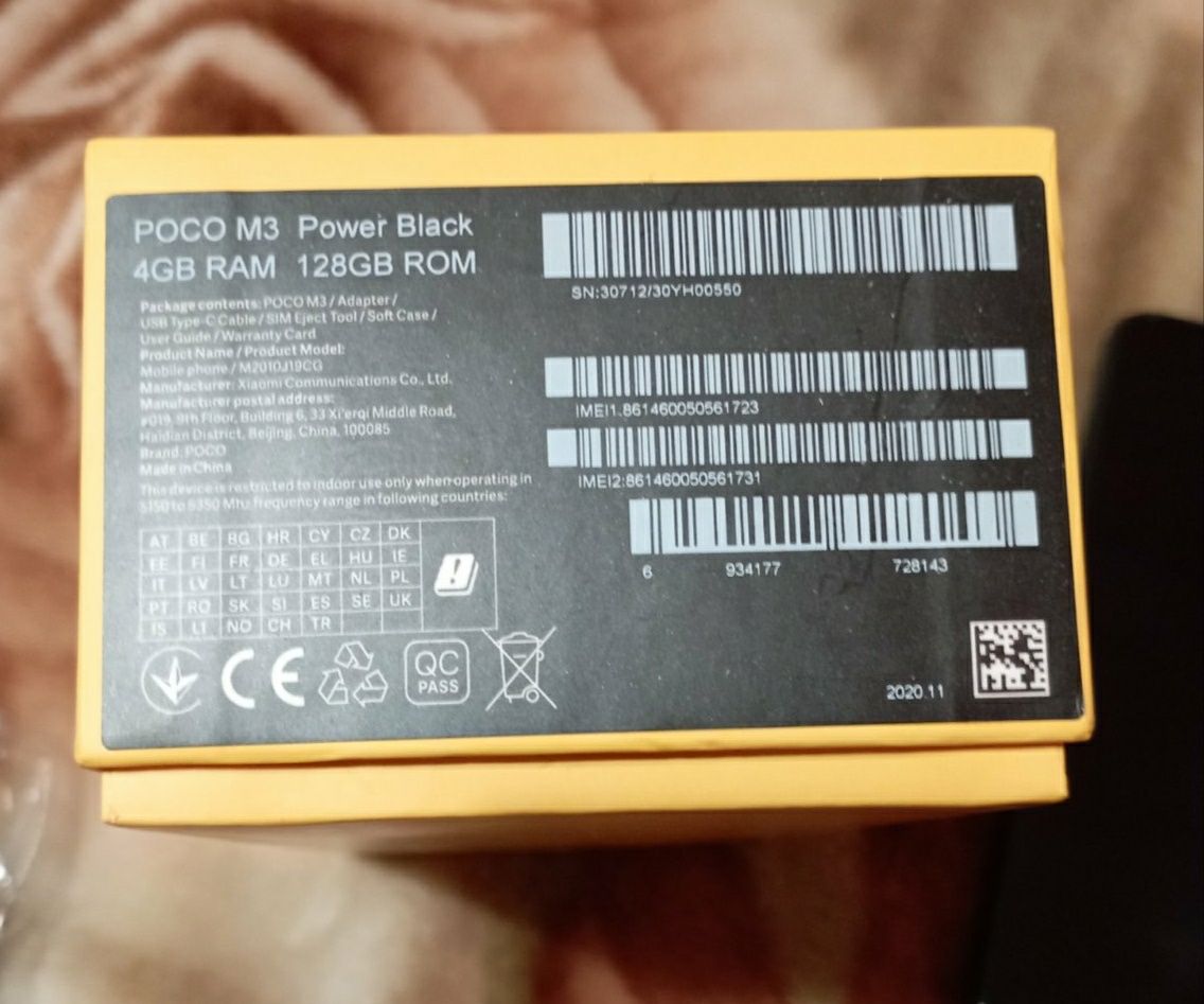 Телефон Xiaomi Poco m3