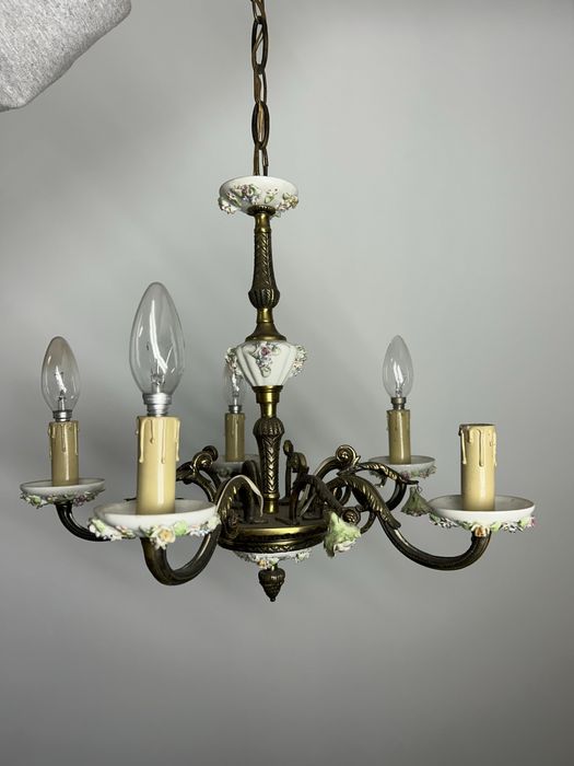 Candeeiro vintage em louca