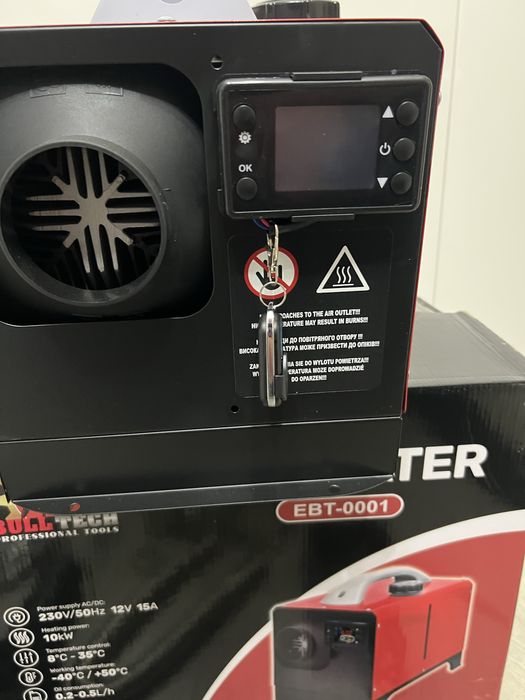 Nagrzewnica spalinowa webasto olejowa ogrzewanie postojowe 10kw 230v