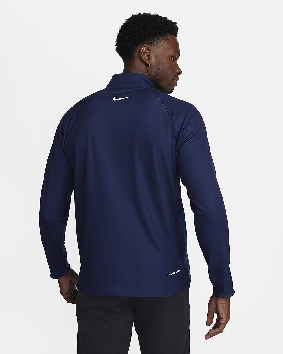 Nike Tour чоловічі Dri-FIT ADV 1/2-Zip для гольфу Top FD5833-410