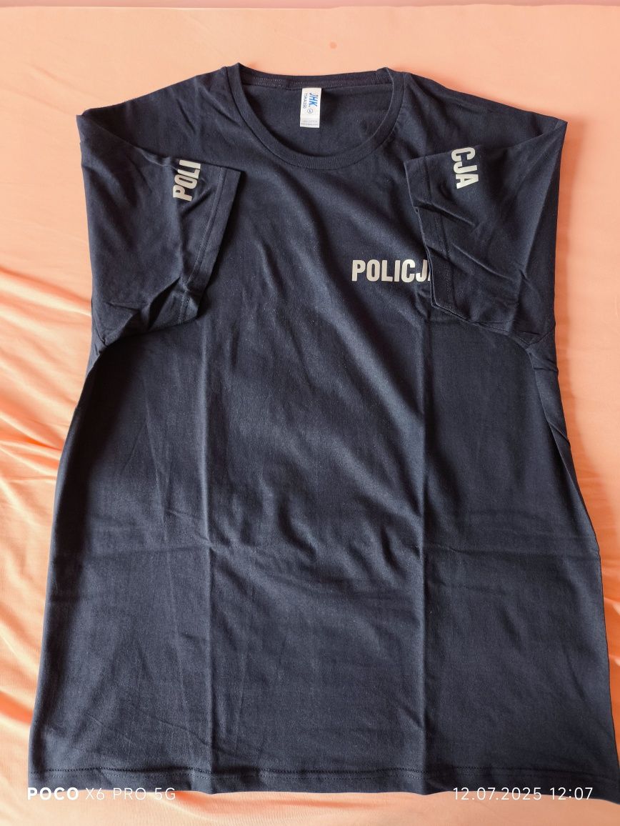 Nowa koszulka policja rozm L