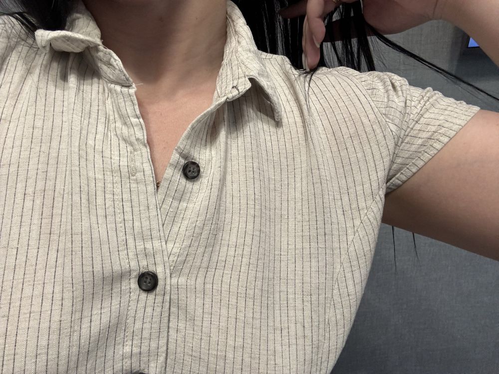 Льняное платье primark