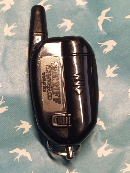 Двух сторонній брелок сигналізації Шериф