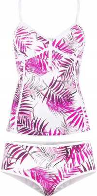 B.P.C tankini wzorzyste z suwakiem 40