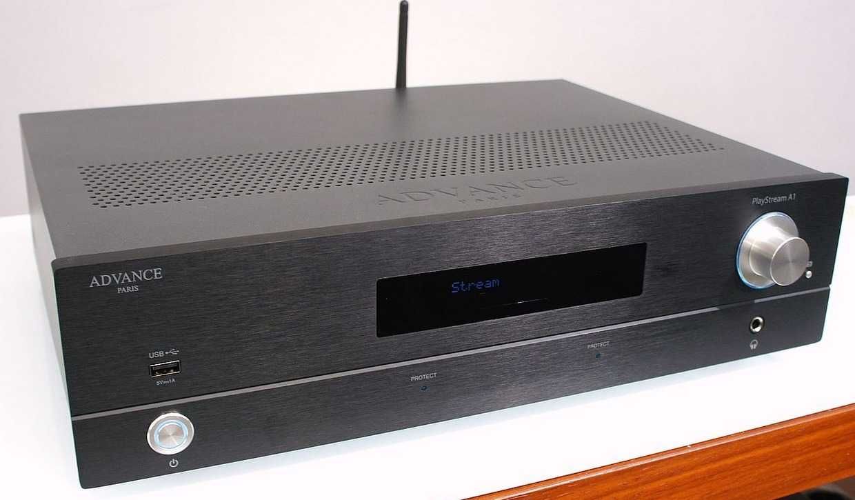 Advance Paris Playstream A1 sieciowy amplituner stereo WiFi B-T DAC