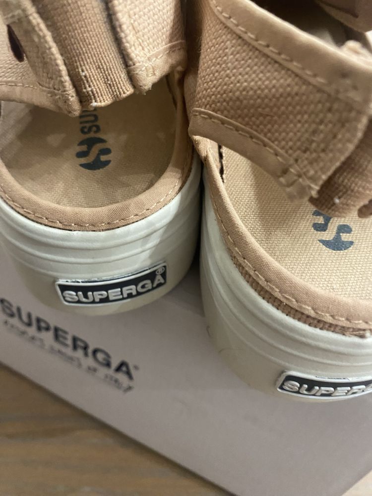 Superga 36 тапки босоніжки