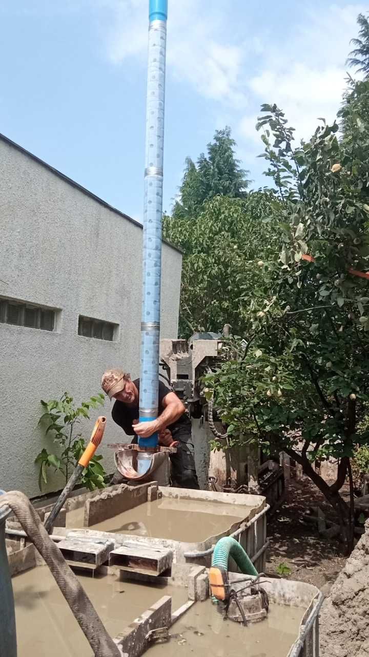 wiercenie studni głębinowych (studnie wiercone, studnie głębinowe)