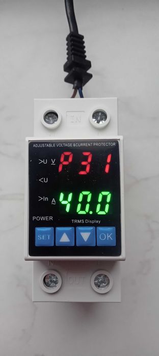 Защитное реле DIN рейки 40А Wifi 63А и tuya разетки