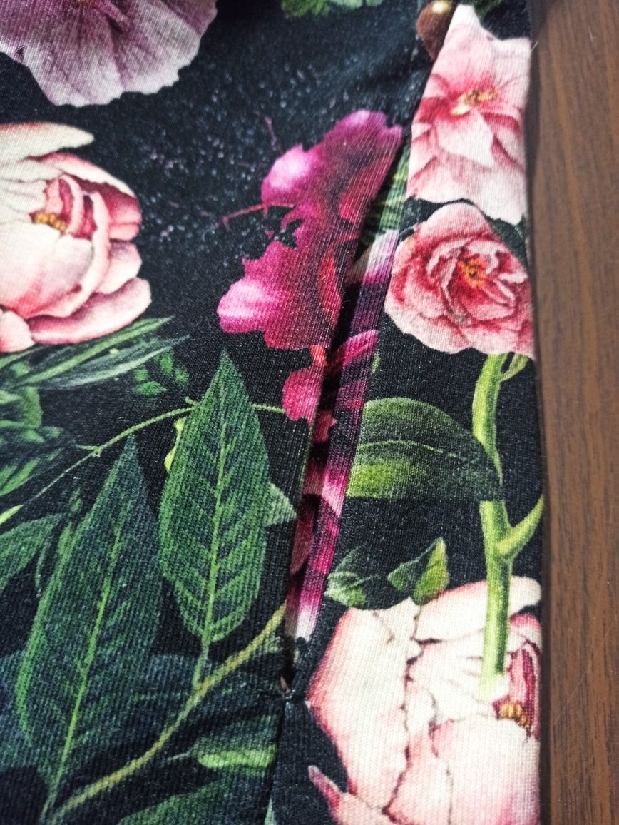 Bluza z misiem DzieńDobry piwonie kolor