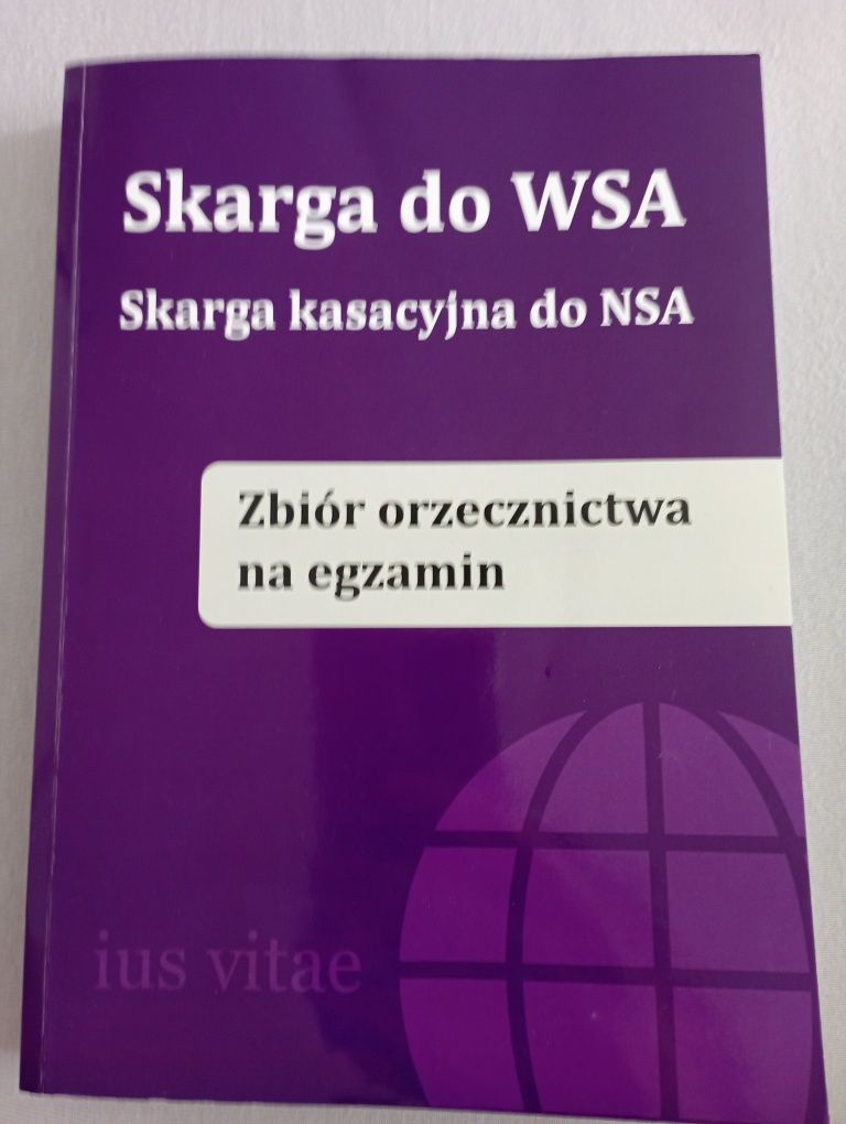 Skarga do WSA zbiór orzecznictwa na egzamin