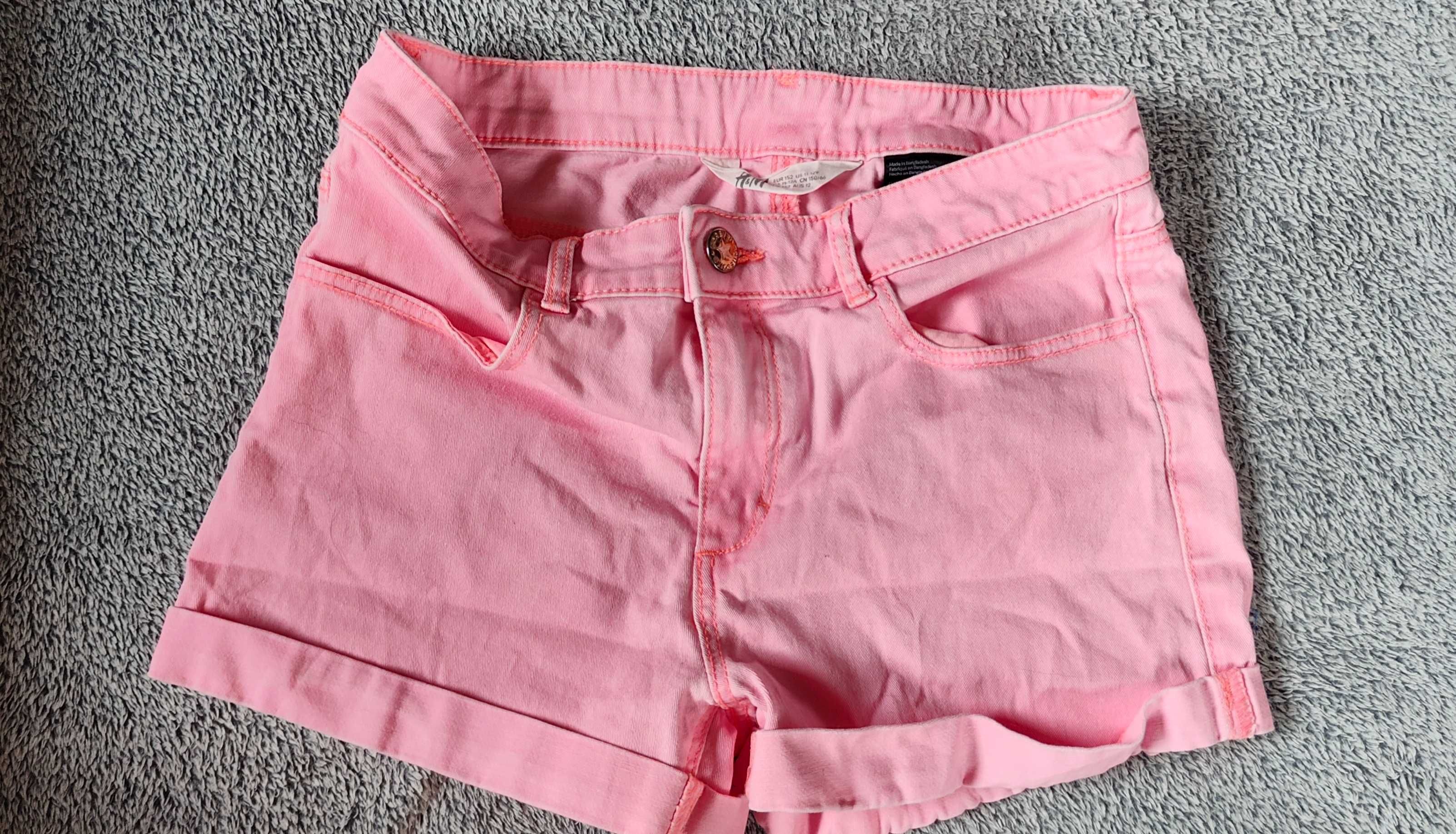 Krótkie spodenki zestaw 3 sztuk, roz. 152, H&M, Pepperts
