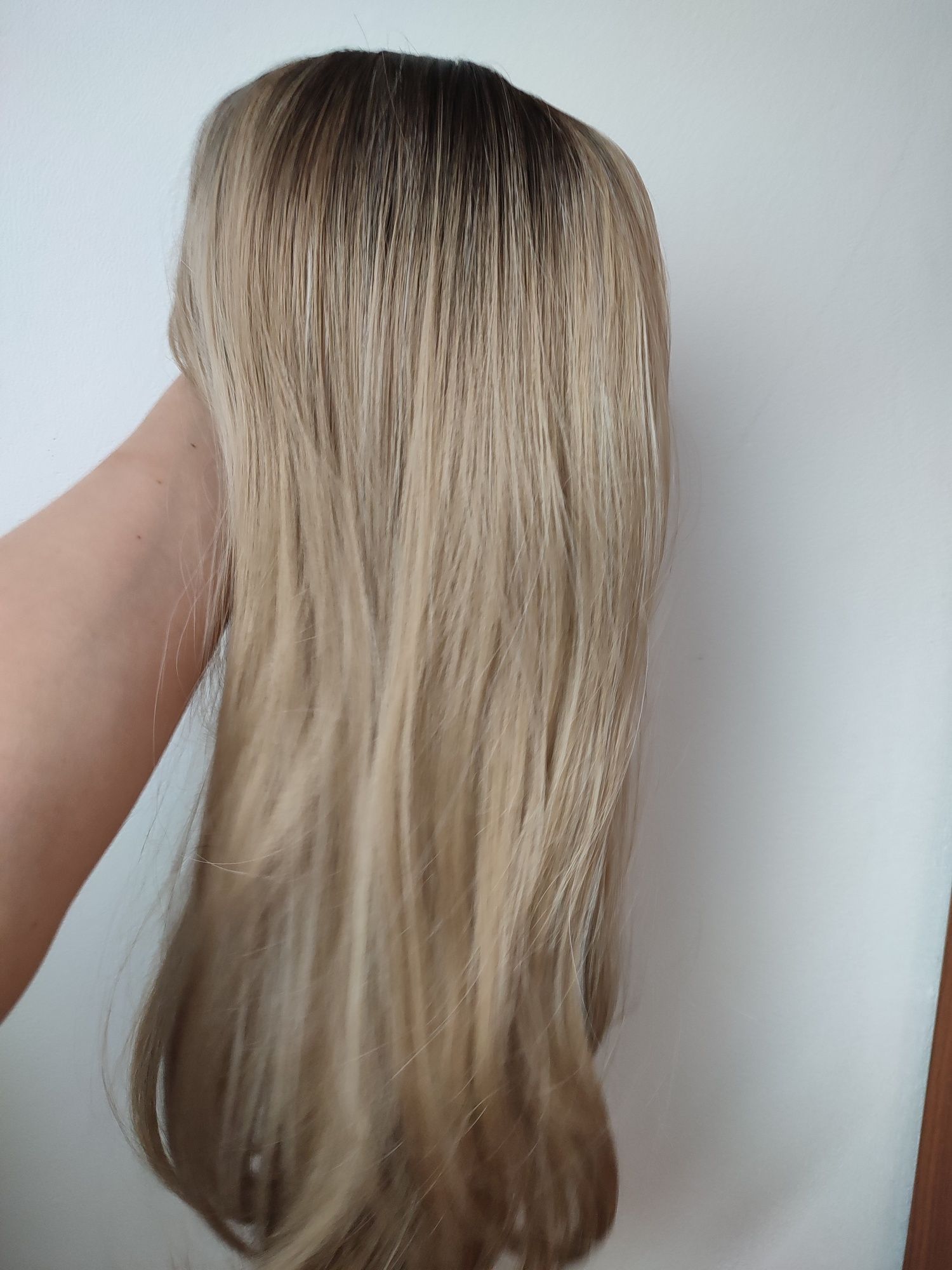 Topper blond włosy premium jak naturalne