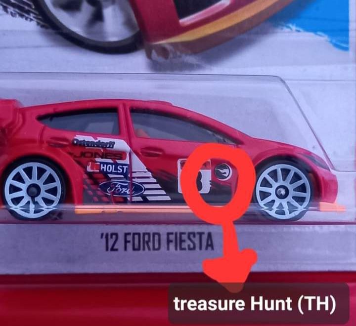 12 Ford fiesta (TH) Treasure Hunt