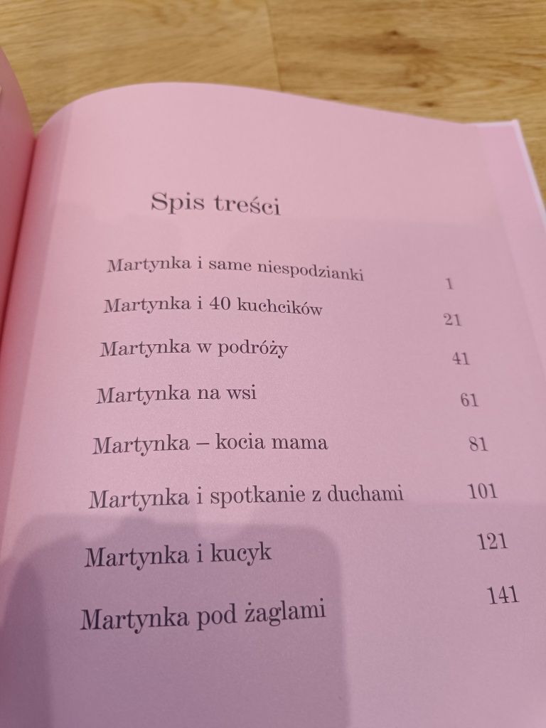 Książki dla dzieci z cyklu Martynka