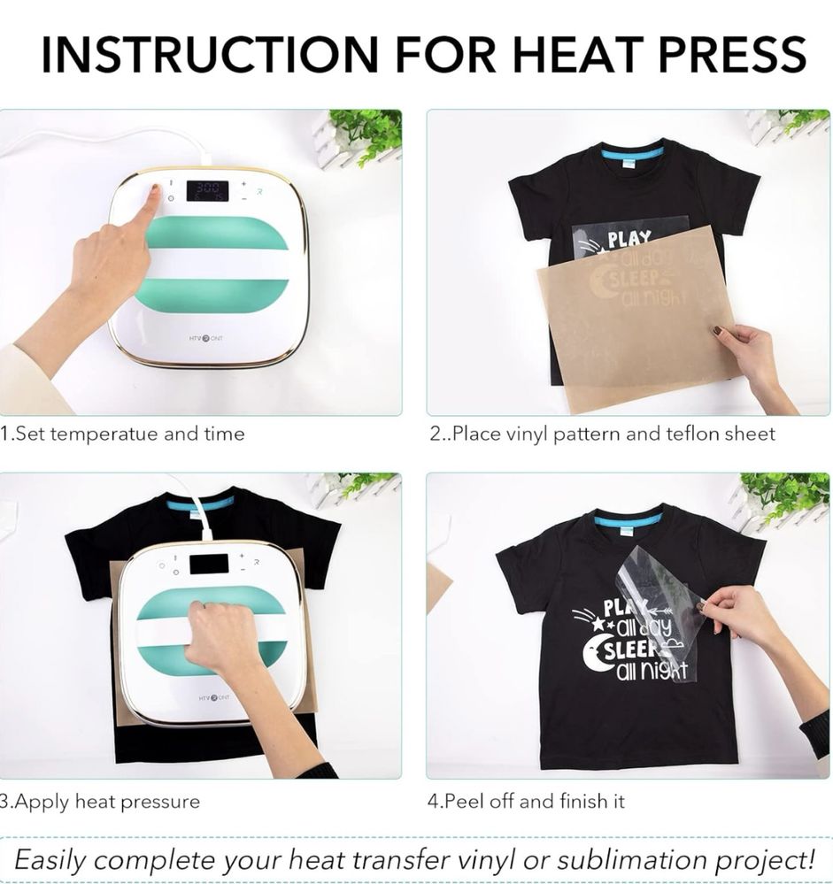 Прес для нанесення зображень, прасування htvront heat press hpm10