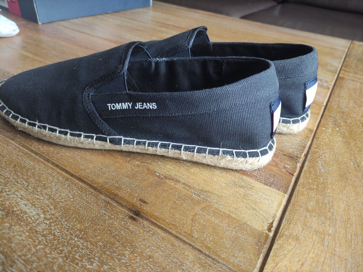 Espadryle Tommy Hilfiger r.45, bdb (nowe bez metki)
