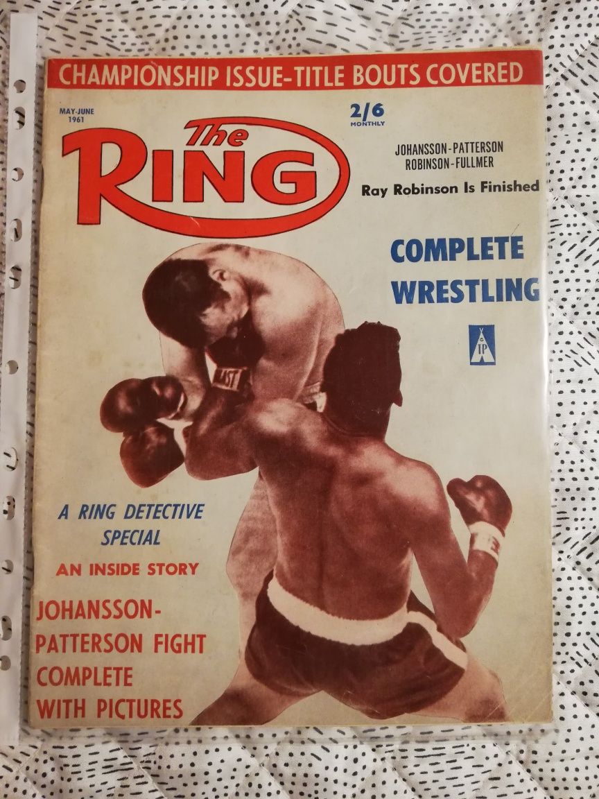 Várias revistas "The Ring" dos anos 50 e 60 (portes grátis)