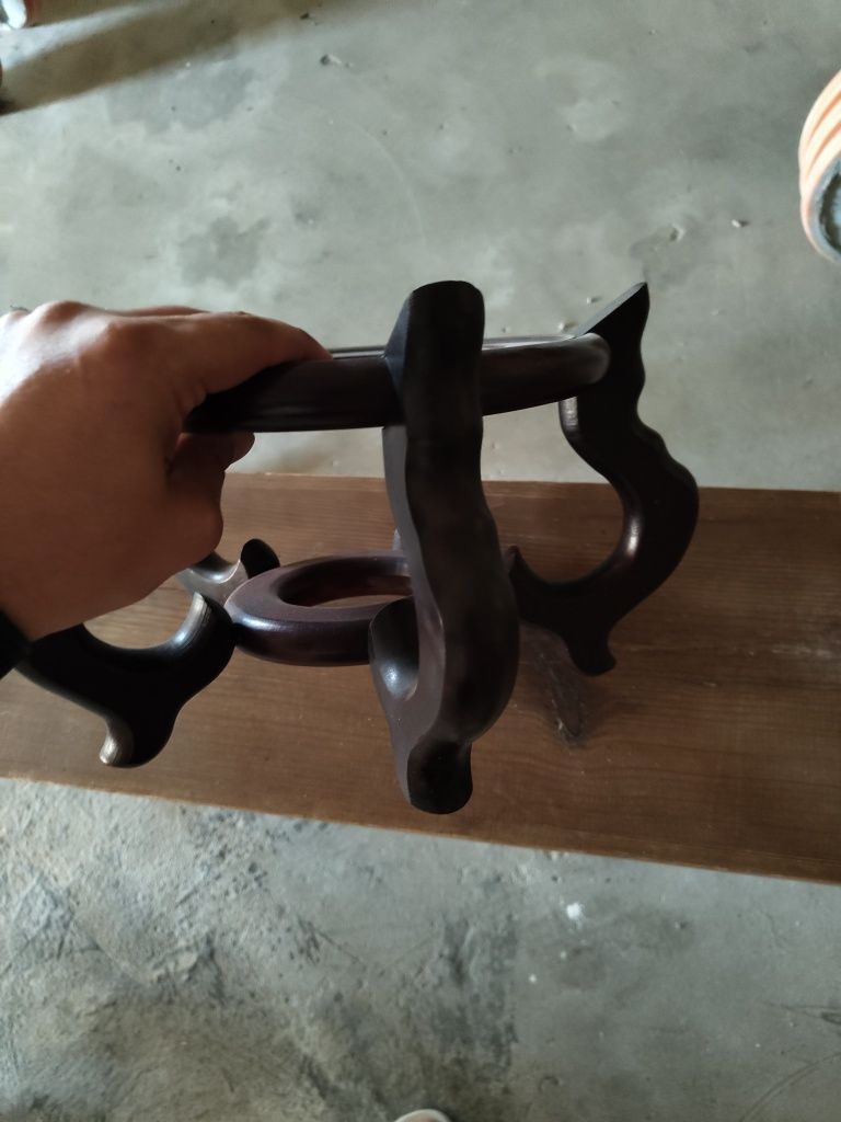 Suporte bonsai  madeira