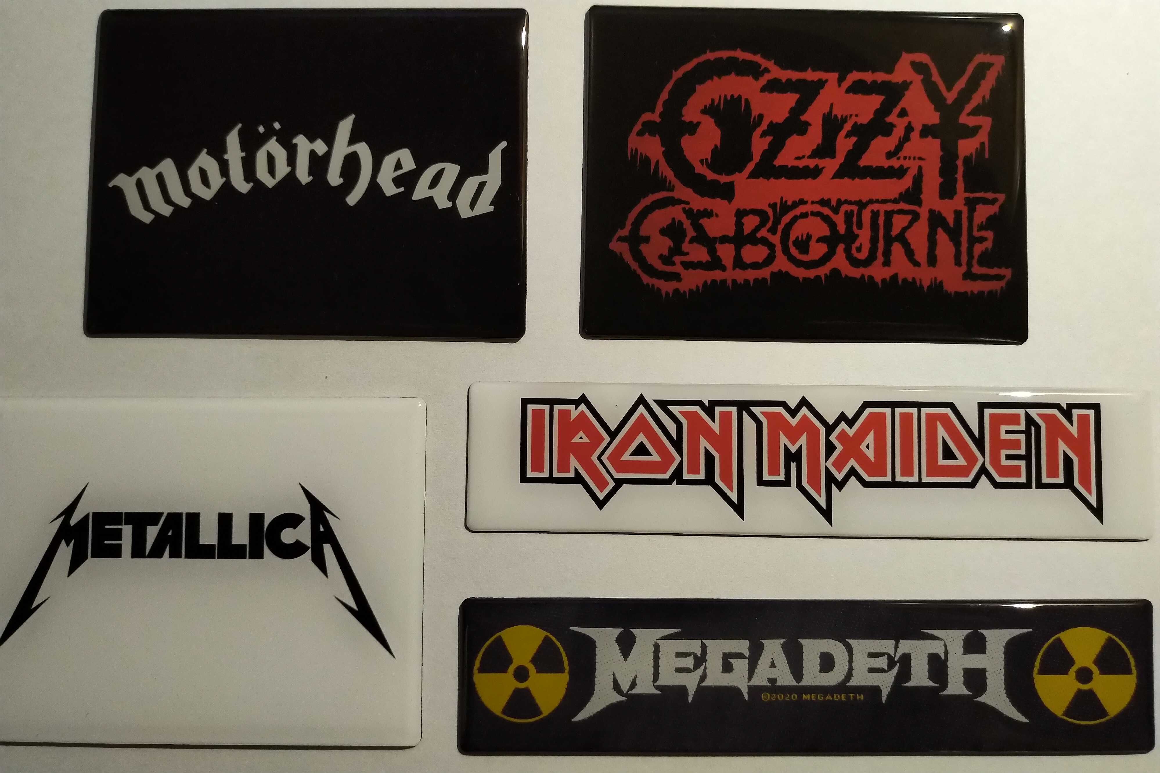 Metallica, Megadeth, Motorhead, Ozzy Osbourne - Magnes 3D