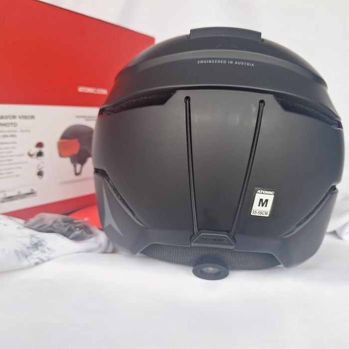 Kask narciarski Atomic Savor Visor Photo Black M 55-59cm S1-3