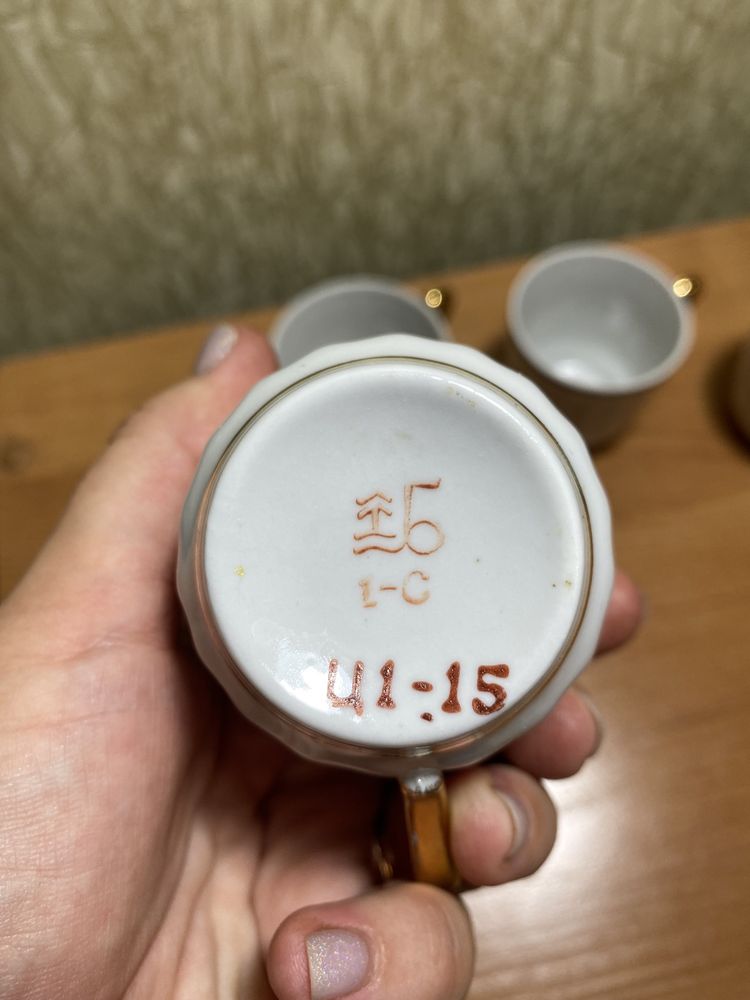 Продам чашки от кофейного сервиза Подснежник